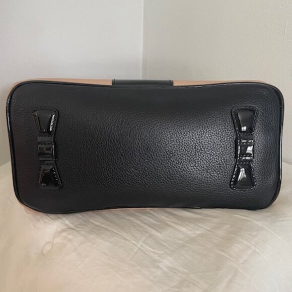 My Flat In London Debutante Tote – Nude/Black – NWT - Picture 4 of 11